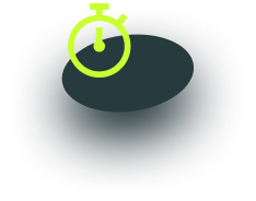ícone tempo médio de processamento