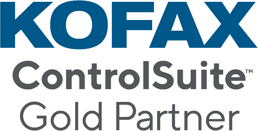 Logo Kofax ControlSuite Gold Partner