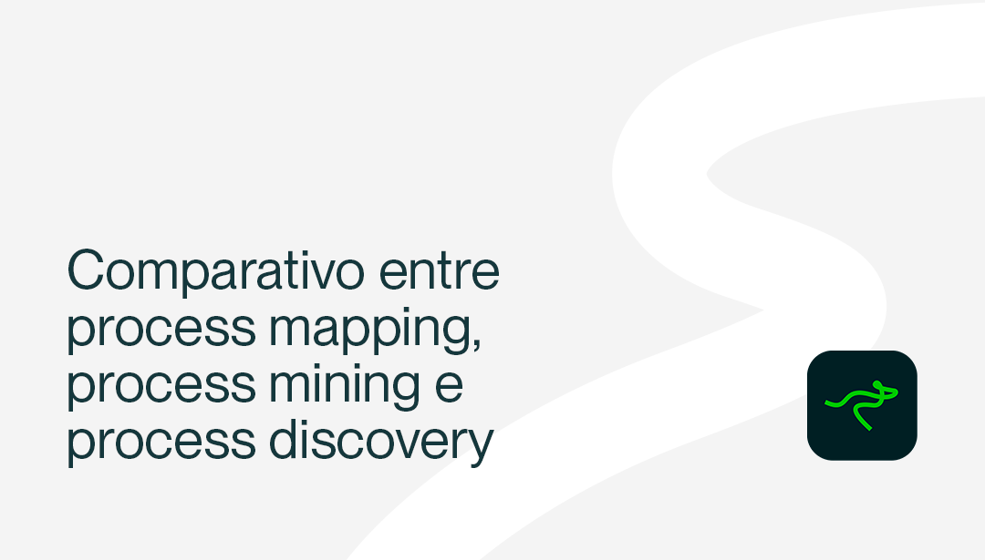Comparativo entre process mapping, process mining e process discovery